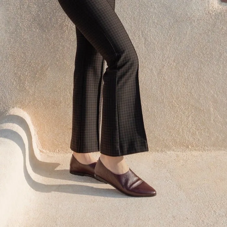 Adeela maroon loafer