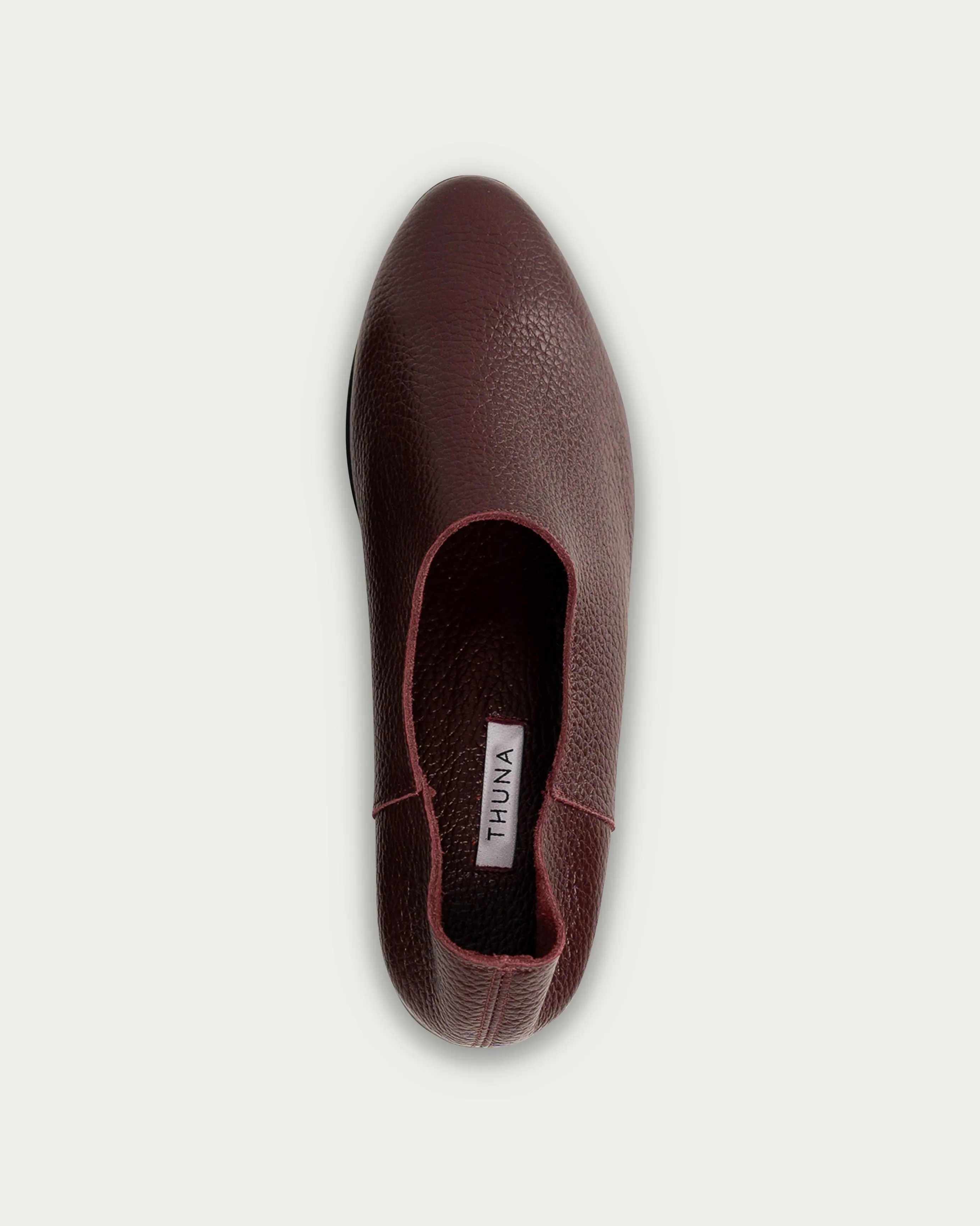 Adeela maroon loafer