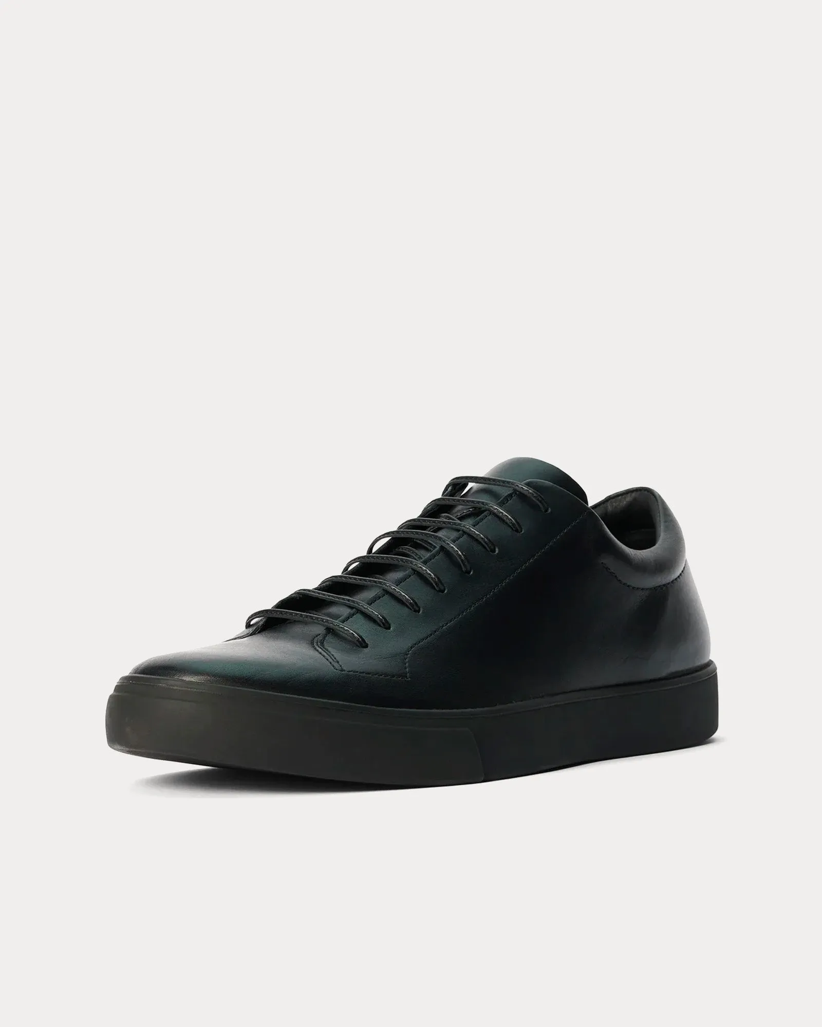 Archetype Leather Black Low Top Sneakers