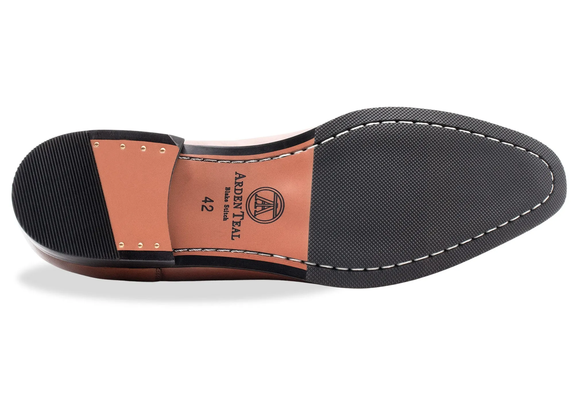 Arrecifes Blake Stitch Chestnut Loafer