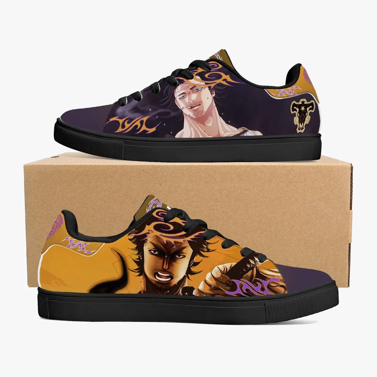 Black Clover Yami Sukehiro Skate Anime Shoes