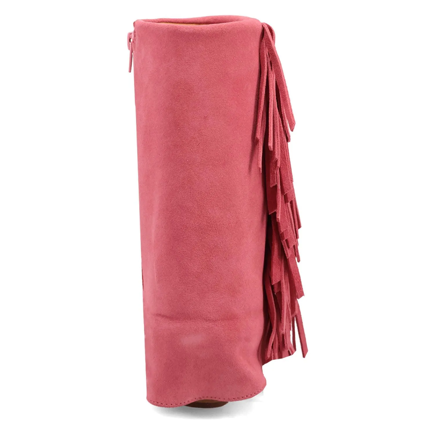 Dingo Womens Marlie Pink Suede Cowboy Boots