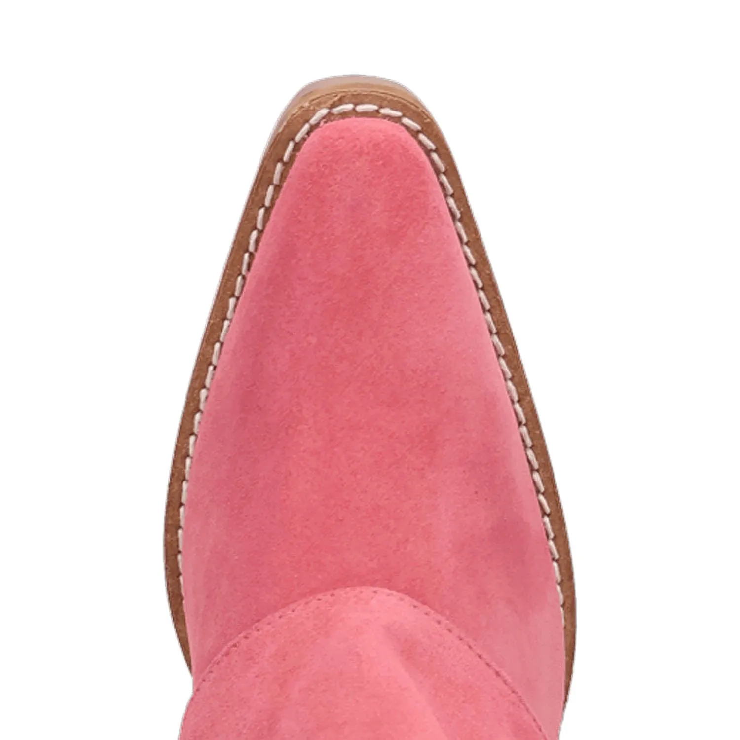Dingo Womens Marlie Pink Suede Cowboy Boots