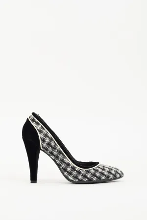 Fall 2004 Black & Multi Tweed Pump