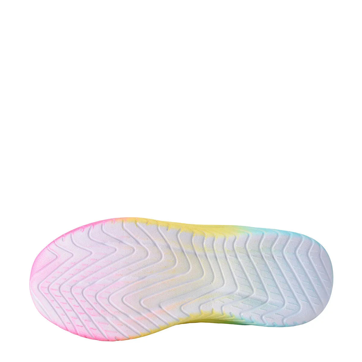 Fam Together Girls Sneakers Unicorn Slip On Kids Shoes with Rainbow Sole