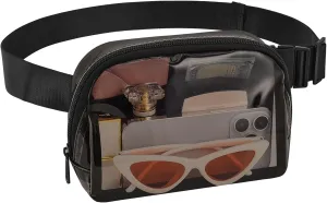 Fanny Pack Stadium Approved,Fashion Belt Bag for Women with Adjustable Strap for Games Concert Festival