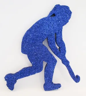 Female Field Hockey Styrofoam Cutout