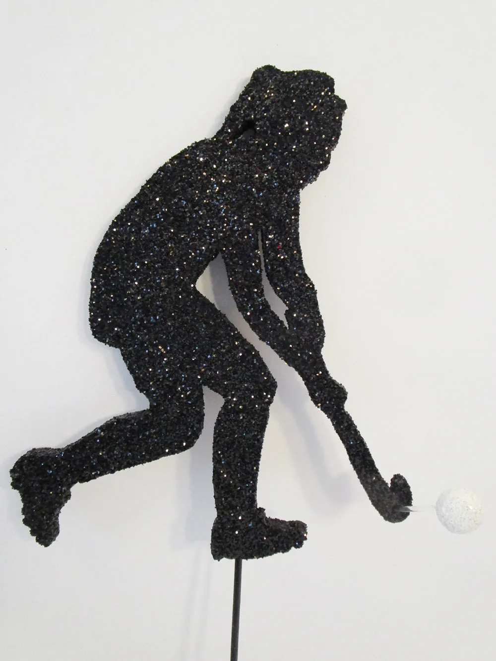 Female Field Hockey Styrofoam Cutout