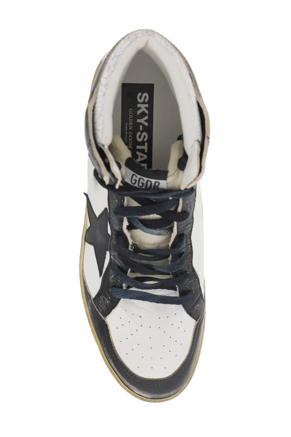 Golden Goose Sky-Star Hi-Top Sneakers