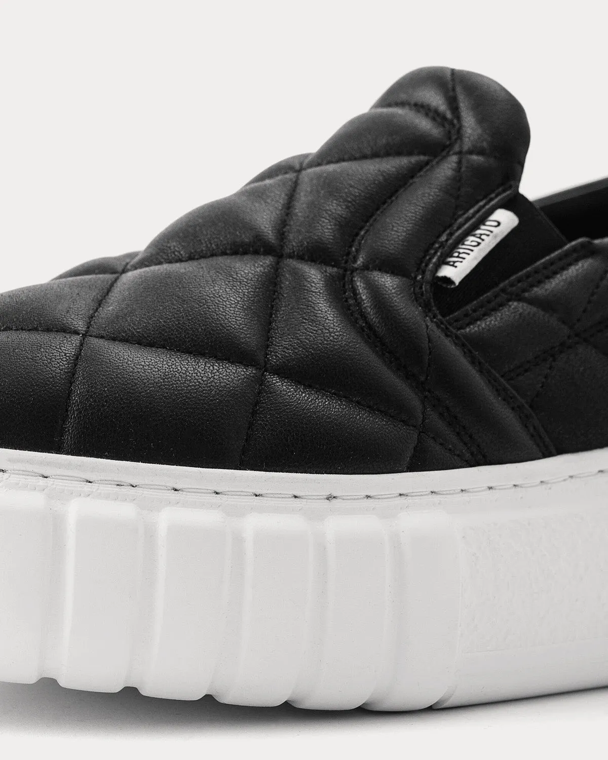 Haze Black Slip On Sneakers