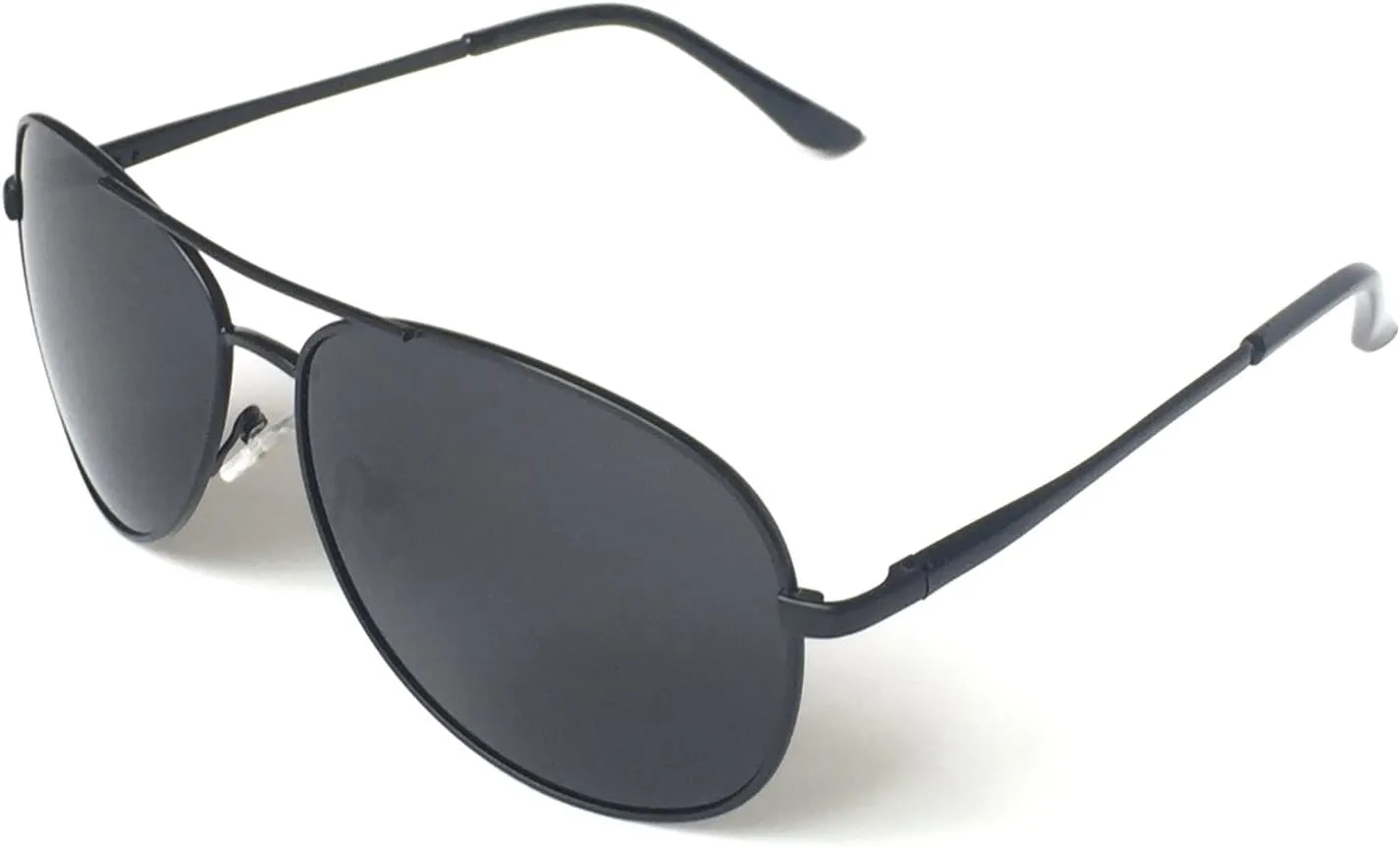 J S Premium Military Style Classic Aviator Sunglasses, Polarized, 100% UV protection for Men Women