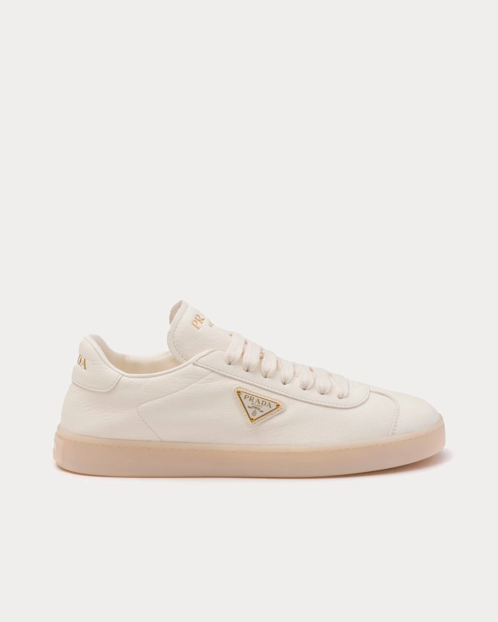 Leather Ivory Low Top Sneakers