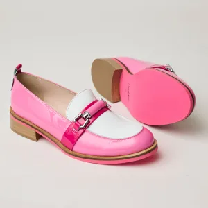 Marco Moreo Pink Patent Loafer