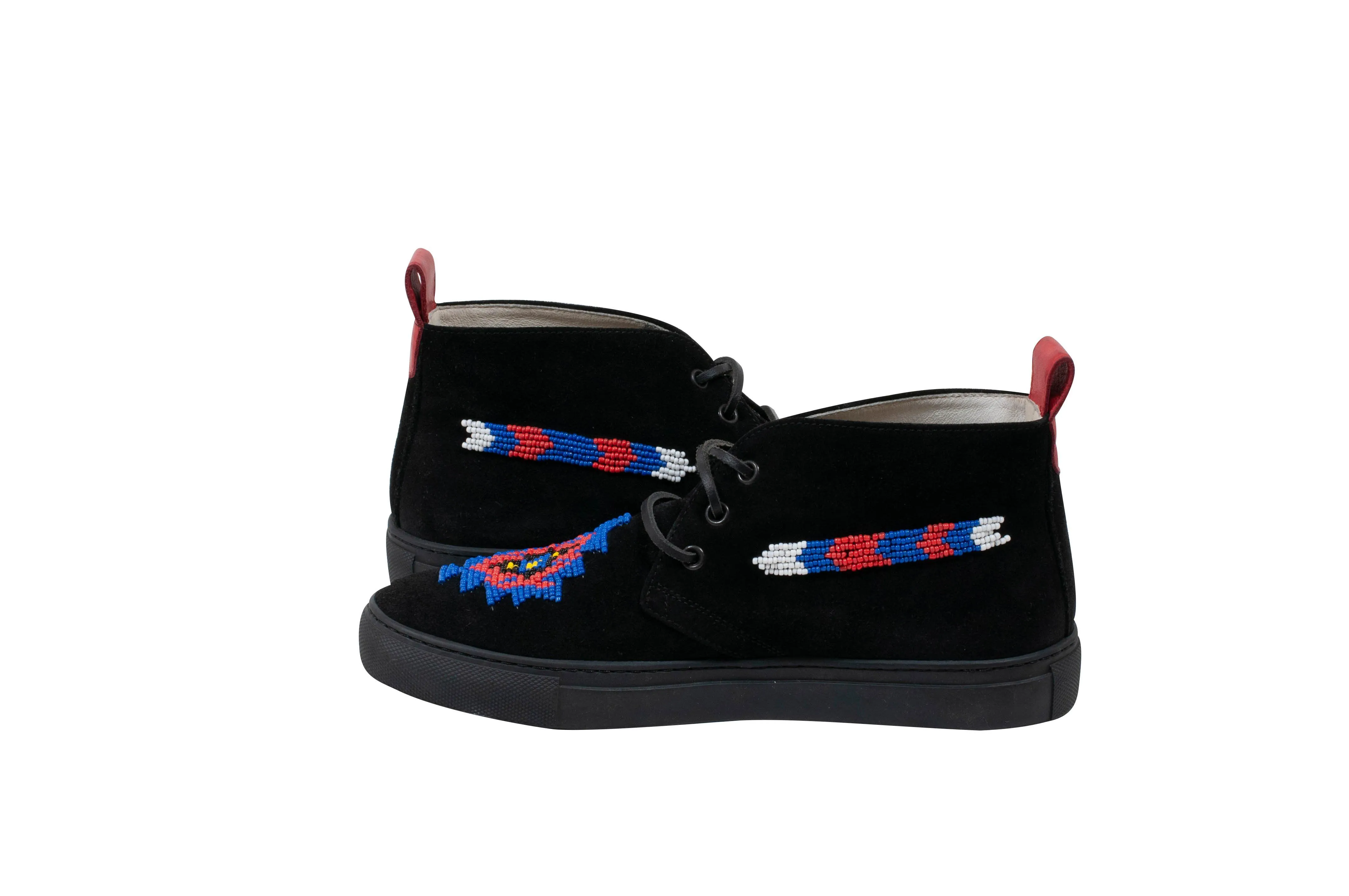 Native American Chukkas (Black)