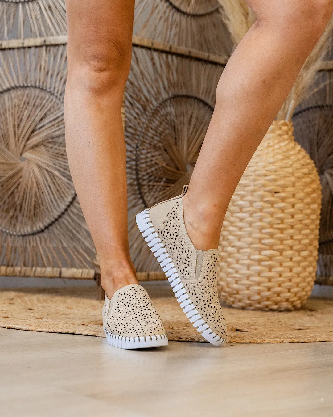 NEW! Very G Shandy Slip On Sneakers - Nude