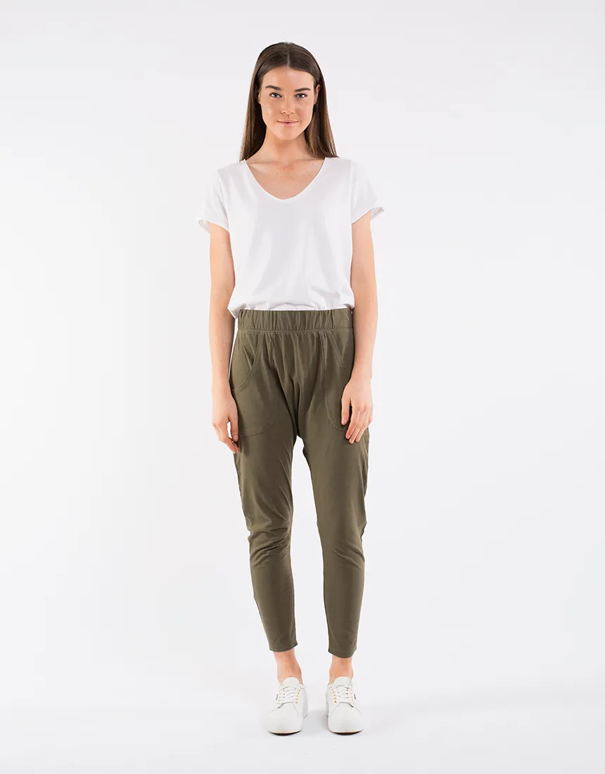 Plus Size Weekender Lounge Pant - Khaki