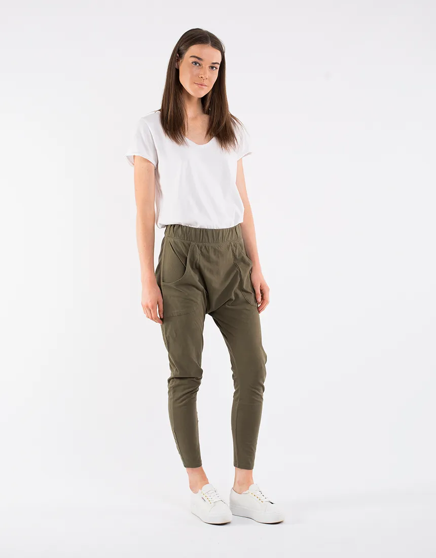 Plus Size Weekender Lounge Pant - Khaki