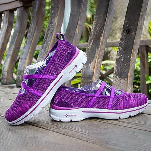 Pure Color Hollow Out Comfortable Flat Casual Shoes For Women