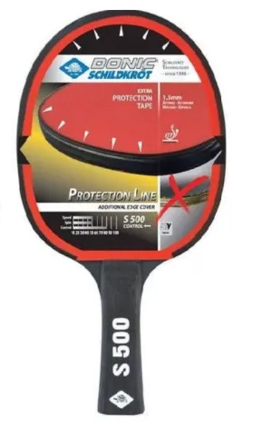 Racket, Ping Pong Paddle, Tennis Donic Protection Line S500