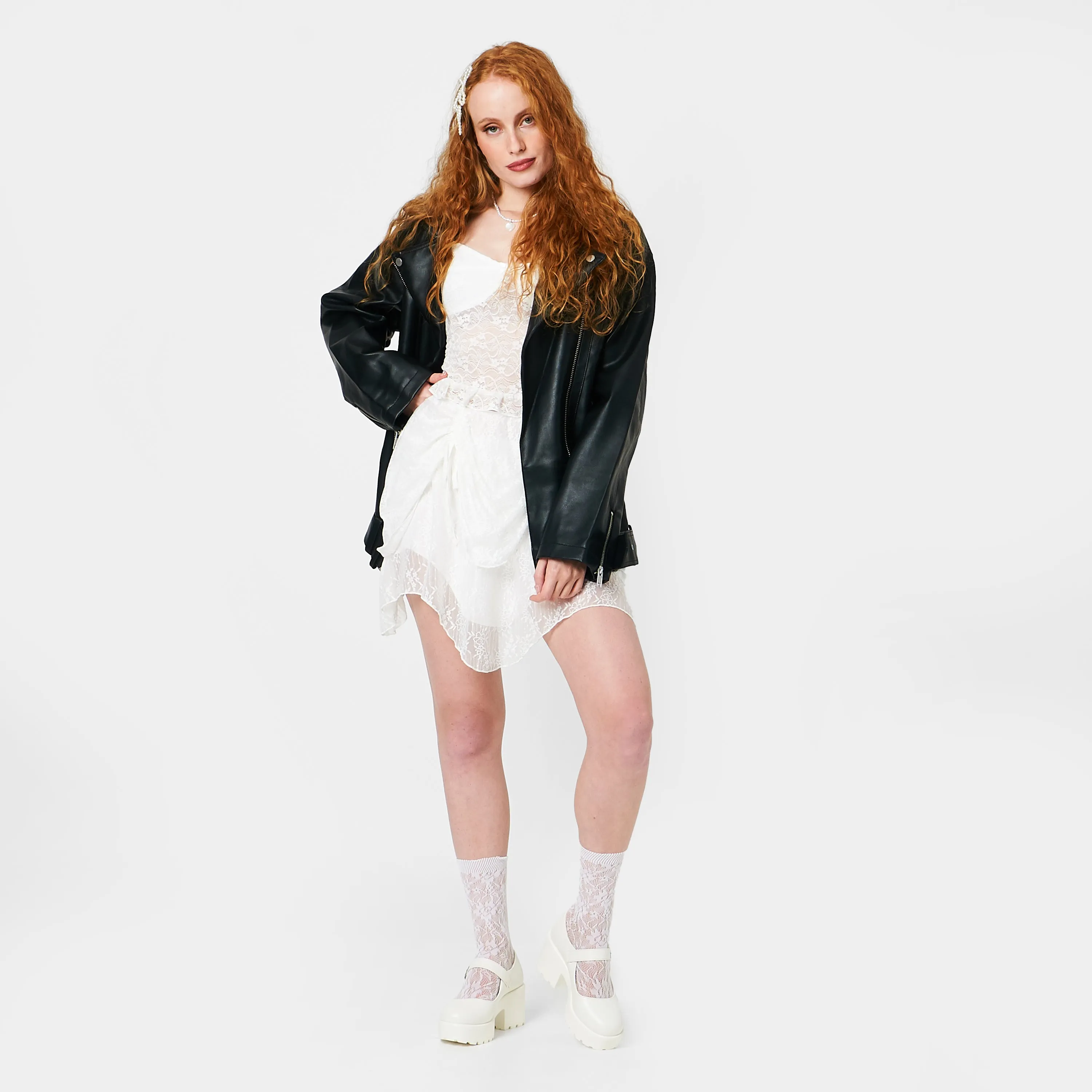 Tira Mary Jane Shoes 'White Washout Edition'