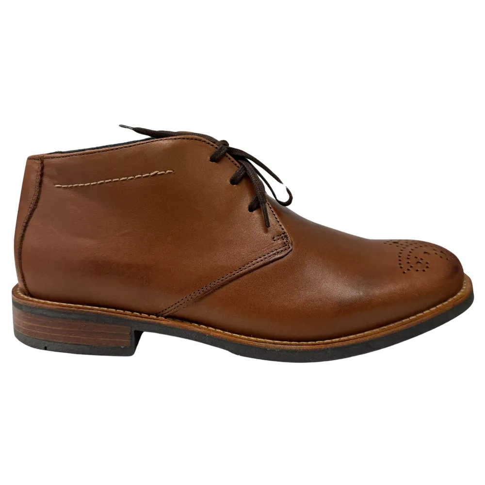 Wolky Cayenne Cognac Leather Chukka Boot (Men's)